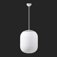 Nouzové osvětlení - OS TAN67362 TANIA S2 závěsné skleněné svítidlo bílá IP40 3000 K 41W LED nouzové kombinované 3 h (původní kód OS 67362) - OSMONT