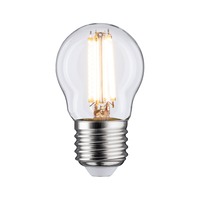 E27 - P 28654 LED kapka 6,5 W E27 čirá teplá bílá - PAULMANN