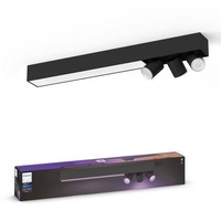 SmartHome Paul Neuhaus - PH 50609/30/P7 Hue LED White and Color Ambiance Stropní bodové svítidlo Philips Centris BT 50609/30/P7 34W + 3x5,7W, 3550lm, 2000K-6500K, RGB, IP20, černé - PHILIPS HUE (915005928201)