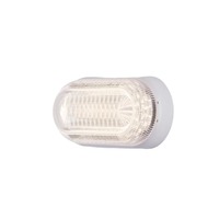Nástěnná - FAN LED-ISCHIA-L-BCO Venkovní svítidlo ISCHIA bílá, plast, 20 W, 2300 lm, 3000/4000 K, IP65, 13,1 x 25,4 x 7 cm - FANEUROPE