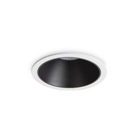 Kruhová - ILUX 192277 LED Zápustné bodové svítidlo Ideal Lux Game Round White Black 192277 11W 850lm 3000K IP20 kulaté bílé - IDEALLUX