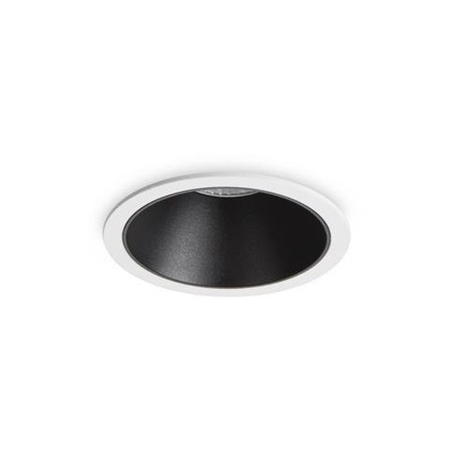 Kruhová - ILUX 192277 LED Zápustné bodové svítidlo Ideal Lux Game Round White Black 192277 11W 850lm 3000K IP20 kulaté bílé - IDEALLUX - foto 1