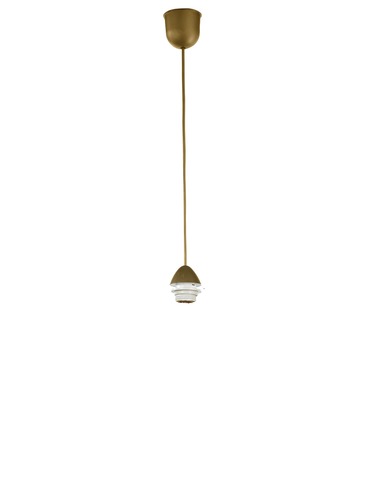 Sestavte si sami - FAN MT3202021 Závěsné svítidlo PENDEL zlatá E27 9,5x9,5x80 cm - FANEUROPE - foto 1