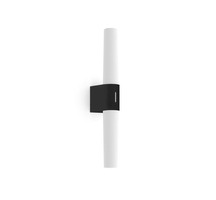 Dekorativní - NOR 2015311003 Nástěnné svítidlo Helva Double Basic 9W LED černá - NORDLUX