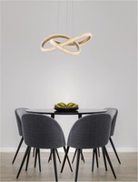 Kruhová - NV 9748155 Závěsné svítidlo MEDORA mosazný zlatý hliník a akryl LED 42W 230V 3000K IP20 stmívatelné - NOVA LUCE