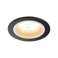 Kruhová - LA 1003848 NUMINOS® DL M vnitřní LED zápustné stropní svítidlo černá/bílá 2700 K 55° včetně listových pružin - BIG WHITE (SLV)