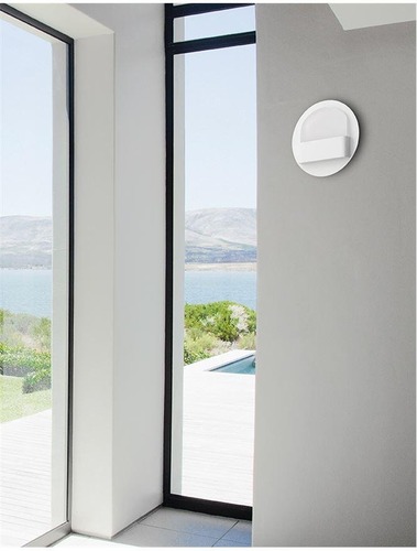 Dekorativní - NV 6161202 Nástěnné svítidlo POLSO matný bílý hliník LED 6W 3000K - NOVA LUCE - foto 1