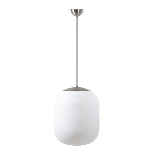 Koule - OS TAN68201 TANIA P2 závěsné skleněné svítidlo kartáčovaná nerez / bílá IP40 3000 K 41W LED - OSMONT - foto 1