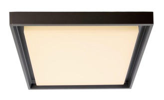 Přisazená - IMPR 348070 KapegoLED stropní přisazené svítidlo Arneb 230V 30W 3000 K 2300 lm 340 mm tmavěšedá - LIGHT IMPRESSIONS