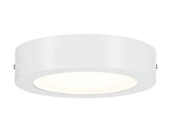 Kruhová - P 70641 Stropní svítidlo Lunar LED Panel 11W bílá matná, hliník - PAULMANN