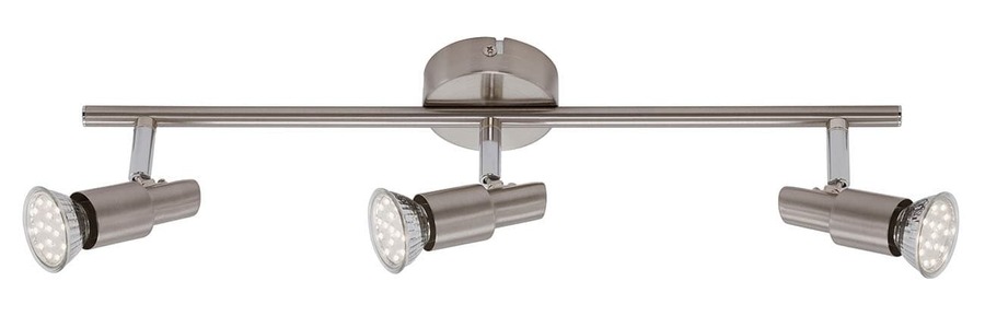 Bodová - BRI 2907-032 Bodové svítidlo 47,5 cm 3xGU10 9W 840lm matný nikl - BRILONER - foto 1