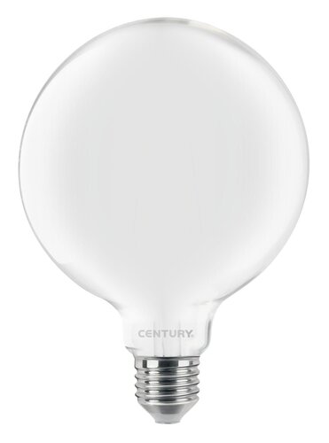 E27 - CEN INSG125-102760 LED FILAMENT GLOBE 125mm SATÉN 10W E27 6000K 1055Lm 360d 125x174mm IP20  - CENTURY - foto 1
