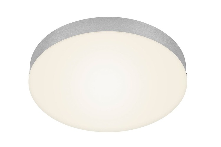 Kruhová - BRI 7066-014 LED stropní svítidlo, pr. 27,8 cm, 21 W, stříbrná - BRILONER - foto 1