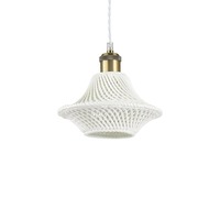 Kónická - ILUX 206806 Závěsné svítidlo Ideal Lux Lugano SP1 D23 206806 1x60W 20cm - IDEALLUX
