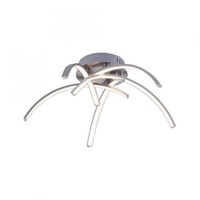 Dekorativní - LD 15340-55 VALERIE LED stropní svítidlo, ocel, 5-ramenné, ohnuté 3000K - LEUCHTEN DIREKT / JUST LIGHT