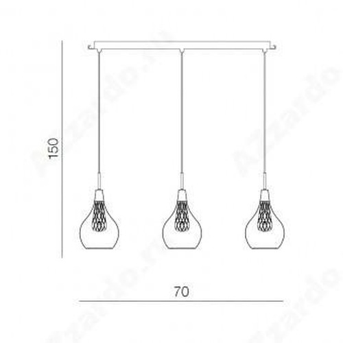 Vícečetná - AZZ AZ1689 Elektra 3 line - AZZARDO - foto 1