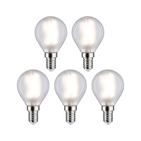 E14 - P 29098 Filament 230V LED kapka E14 5x4,8W 4000K mat - PAULMANN