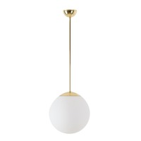Koule - OS ISI64880 ISIS P2 PM-M závěsné plastové svítidlo mosaz leštěná / bílá IP40 4000 K 20W LED DALI (původní kód OS 64880) - OSMONT