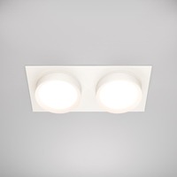 Hranatá - M DL086-02-GX53-SQ-W Vestavné svítidlo Hoop GX53x2 15W IP 20 DL086-02-GX53-SQ-W - MAYTONI