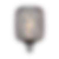 E27 - P 29262 Kovic Glow Standard 230V LED žárovka Zyl E27 4W 1800K stmívatelné černá - PAULMANN