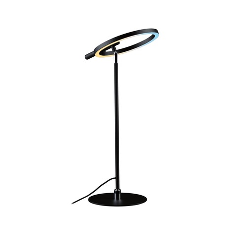 Stolní lampy pracovní - P 71280 LED stolní lampa na psací stůl Odila měnitelná bílá 10,4W černá mat, chrom - PAULMANN - foto 1