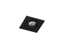 Hranatá - AZZ AZ2434 Stropní bodové svítidlo Caro Square (black) - AZZARDO