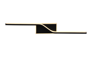 LED nástěnné svítidla - LED stropní/stěnná lampa 9W Sand Black