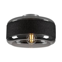 Dekorativní - LA 1007590 PANTILO ROPE 27 nástěnné a stropní přisazené svítidlo, cylindrické, 1x max. 15 W E27, stříbrné - BIG WHITE (SLV)
