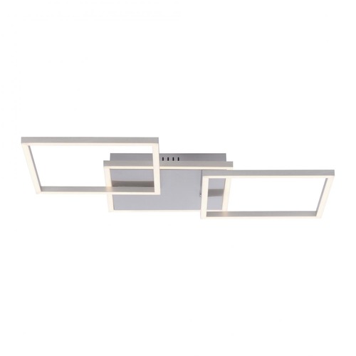 Hranatá - LD 14003-55 IVEN LED stropní svítidlo, barva ocel, 3-ramenné, otočné, hranaté, moderní 3000K - LEUCHTEN DIREKT / JUST LIGHT - foto 1