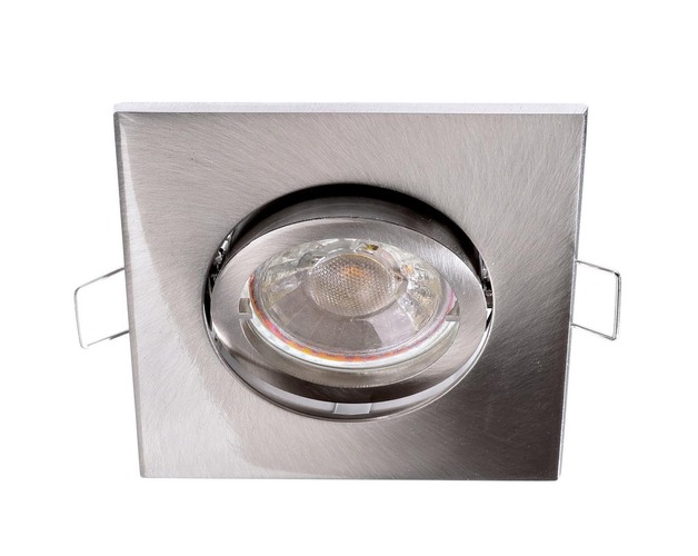 Hranatá - IMPR 110030 Deko-Light stropní vestavné svítidlo Alioth 2 hranaté 12V AC/DC GU5.3 / MR16 1x max. 35,00 W 90 mm stříbrná - LIGHT IMPRESSIONS - foto 1