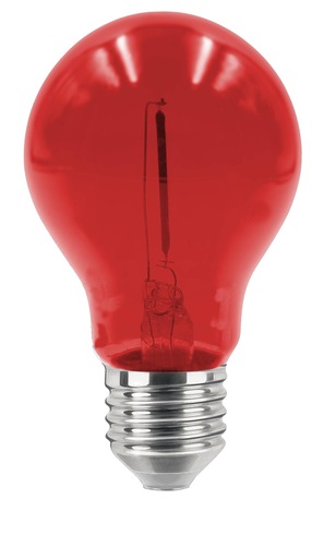 E27 - CEN FSTARRO-062722 LED FIESTA žárovka DECO ČERVENÁ 0,6W E27 2200K 50Lm 36VDC IP39 - CENTURY - foto 1