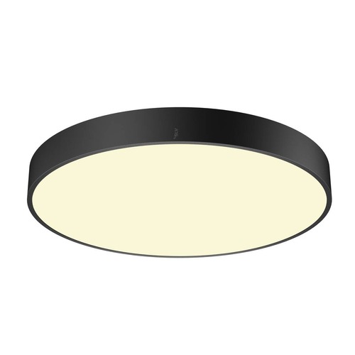 Kruhová - LA 1007306 MEDO® PRO 60 nástěnné a stropní nástavbové svítidlo, kulaté, 3000/4000K, 37W, fáze, 110°, černá - BIG WHITE (SLV) - foto 1