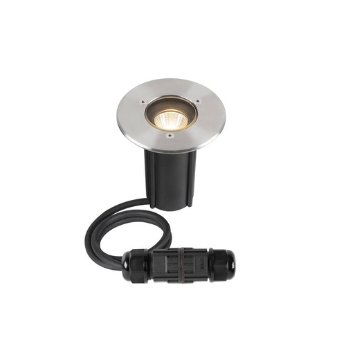 Zapuštěná - LA 1007680 DASAR® S svítidlo pro vestavbu do země, 4 W, 3000 K, 24°, IP67, válcové, antracit - BIG WHITE (SLV) - foto 1