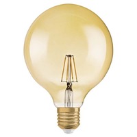 E27 - RED G13023 OSRAM Vintage Globe 125 stmívatelná 230V E27 LED EQ51 2400K - DESIGN RENDL
