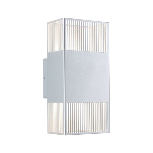 Nástěnná - P 71253 LED nástěnné svítidlo Tharin IP44 3000K 120x250mm 2x3,7W stříbrná - PAULMANN - foto 1