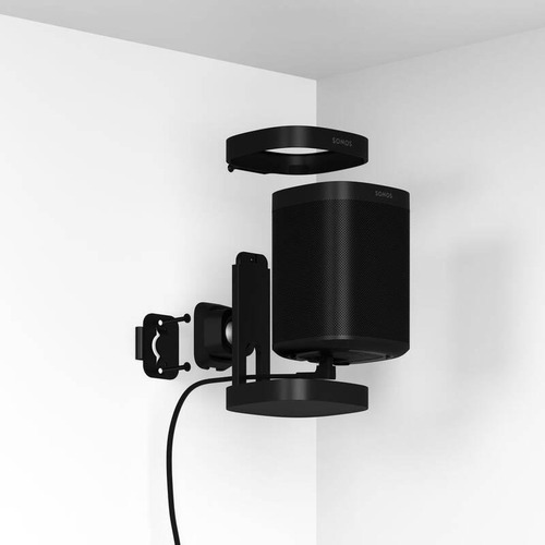 Ostatní - SON SS1WMWW1BLK Sonos nástěnný držák pro One and Play:1 černý - foto 1
