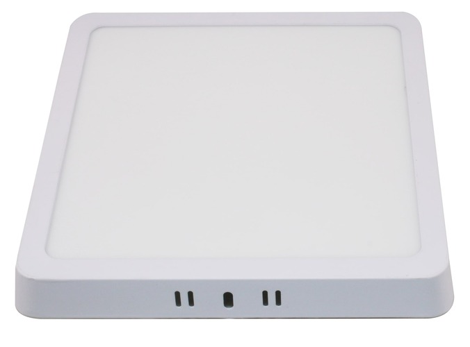 LED panely - 6W LED povrchový panel čtverec 3CCT bílá - foto 1