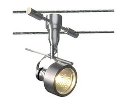 Svítidla - LA 181180 VÝPRODEJ Bodové svítidlo SALUNA pro lankový systém 12V GU5,3 35W (NÁHRADA 139130,139131,139132) - BIG WHITE (SLV)