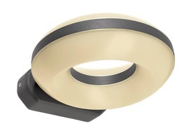 Nástěnná - IMPR 731081 Deko-Light nástěnné přisazené svítidlo Muscae 220-240V AC/50-60Hz 13,10 W 3000 K 860 lm 200 tmavěšedá - LIGHT IMPRESSIONS