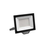 Reflektory - CEN SML-759040 LED reflektor SMILE 75W 4000K IP65 černá - CENTURY