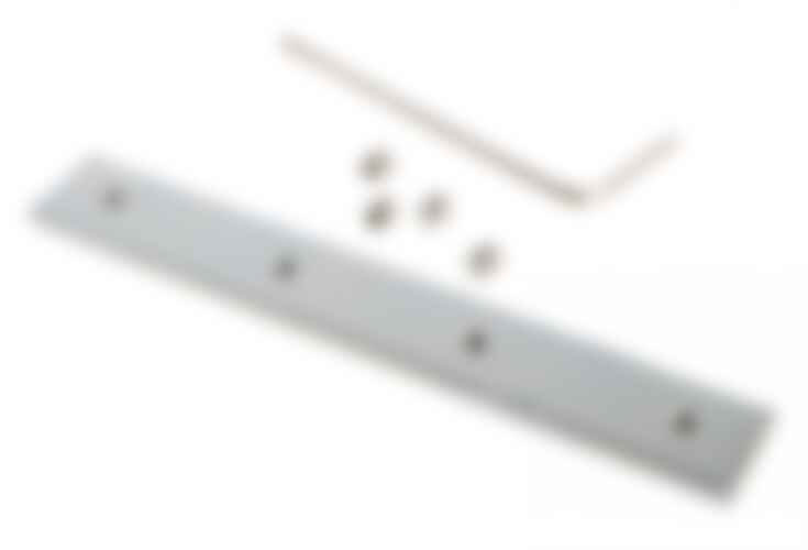 Spojky pro Al profily - IMPR 987025 Reprofil Nutenstein / Längs-rohová spojka stříbrná přírodní 80 mm - LIGHT IMPRESSIONS - foto 1