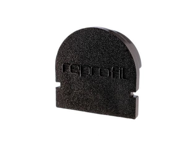 Krytky pro Al profily - IMPR 979502 Koncovka R-AU-01-10 černá 16 mm 2 ks - LIGHT IMPRESSIONS - foto 1