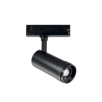 Svítidla - FAN LED-EXPLORER-NER Třífázový lištový LED reflektor EXPLORER černý 3W 3000-4000 K 71x167 mm - FANEUROPE