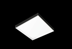 Pro LED panely - CEN KIT-PLFSN Rám pro povrchovou montáž LED panelu 60x60 celistvý rám černý - CENTURY