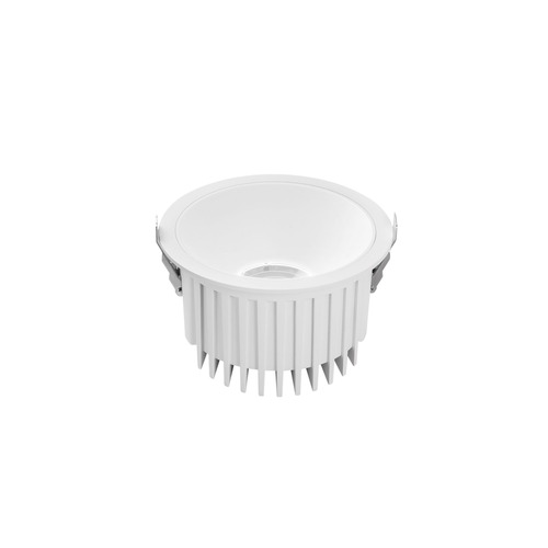 Kruhová - FAN INC-QUANTUM-R30DA-BCO Zápustné svítidlo Quantum R30DA, bílé, 30 W, 3000–4000 K, pr. 160 x 96 mm - FANEUROPE - foto 1