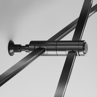 Lištové Magnetic Maytoni Flarity - M TRA155CW-D1-B Upevnění na stěnu dvojité pro magnetickou lištu 24 V Flarity TRA155CW-D1-B - MAYTONI