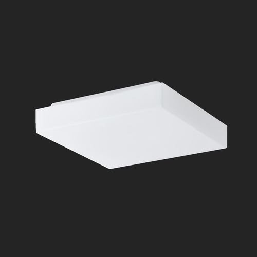 Nouzová - OS LIB59615 LIBRA 1 stropní/nástěnné skleněné svítidlo bílá IP44 4000 K 19W LED HF nouzové kombinované 3 h (původní kód OS 59615) - OSMONT - foto 1