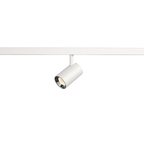 Lištové Magnetic SLV - LA 1006680 NUMINOS® XS 48 V TRACK DALI, spot, bílé/chrom, 8,7 W, 730 lm, 3000 K, CRI90, 20° - BIG WHITE (SLV) - foto 1