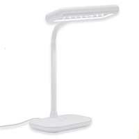 Stolní lampy pracovní - BRILO 7488016 LED stolní lampa, 44 cm, 7,5 W, bílé (starý kód: BRILO 7488-016) - BRILO