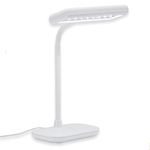 Stolní lampy pracovní - BRILO 7488-016 LED stolní lampa, 44 cm, 7,5 W, bílé - BRILO - foto 1